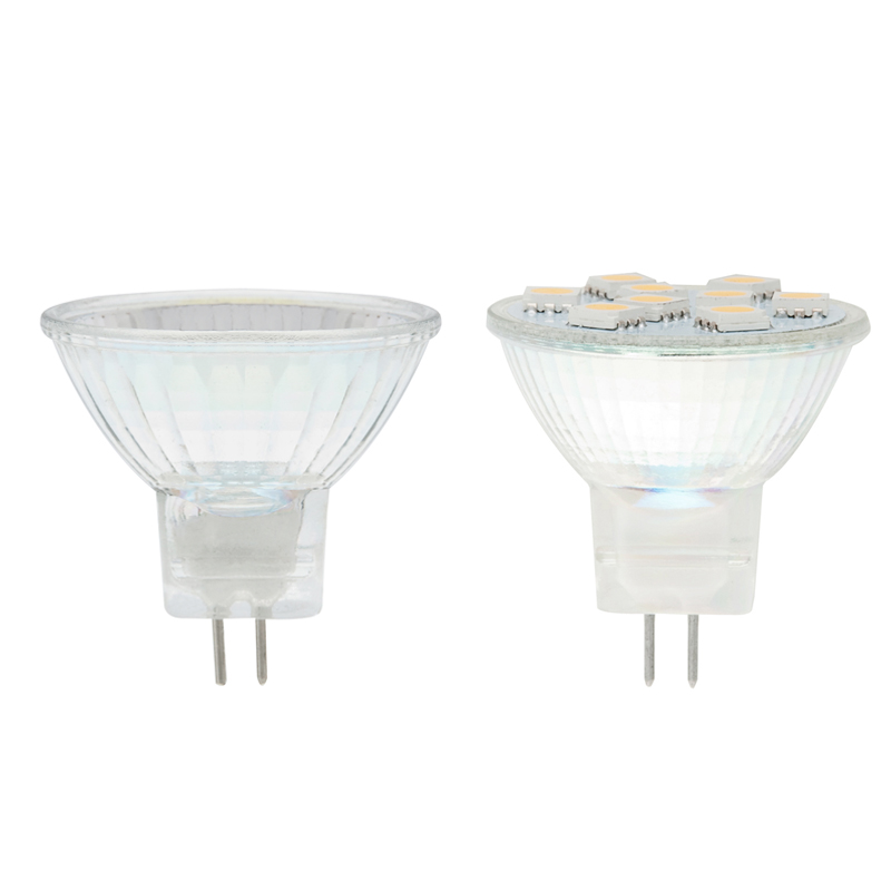 12V AC DC MR11 GU4 LED Bulb 1.8 Watts 20W Equivalent 5 Pack